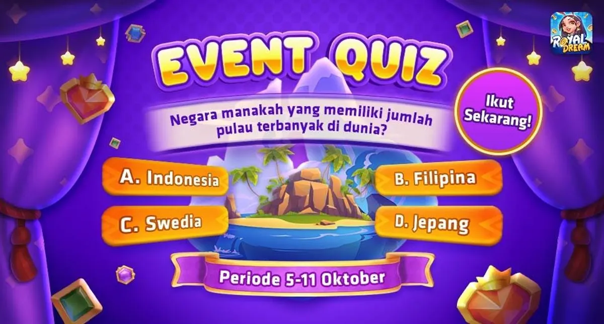 Kuis Mingguan 5–11 Oktober 2026: Ikuti Tantangan Roya
