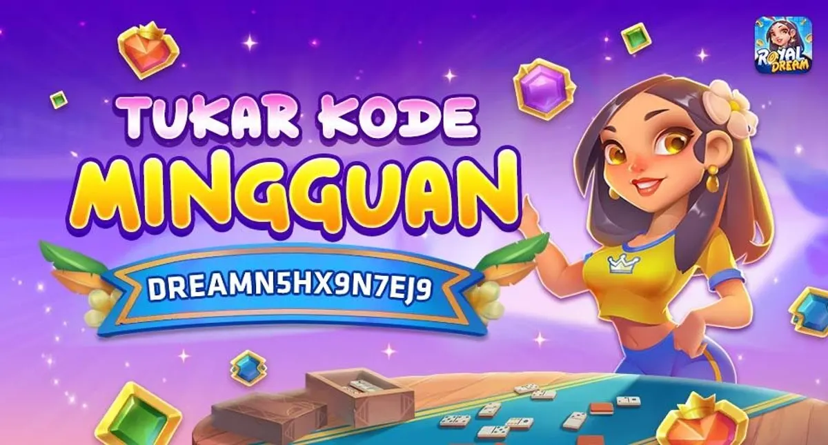 Kode Hadiah Mingguan Royal Dream 5–11 Oktober 2026: Klaim DREAMN5HX9N7EJ9