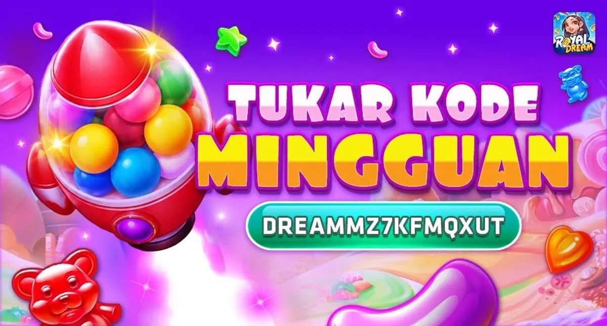 Kode Hadiah Mingguan Royal Dream 12–18 Oktober 2026: Klaim DREAMMZ7KFMQXUT