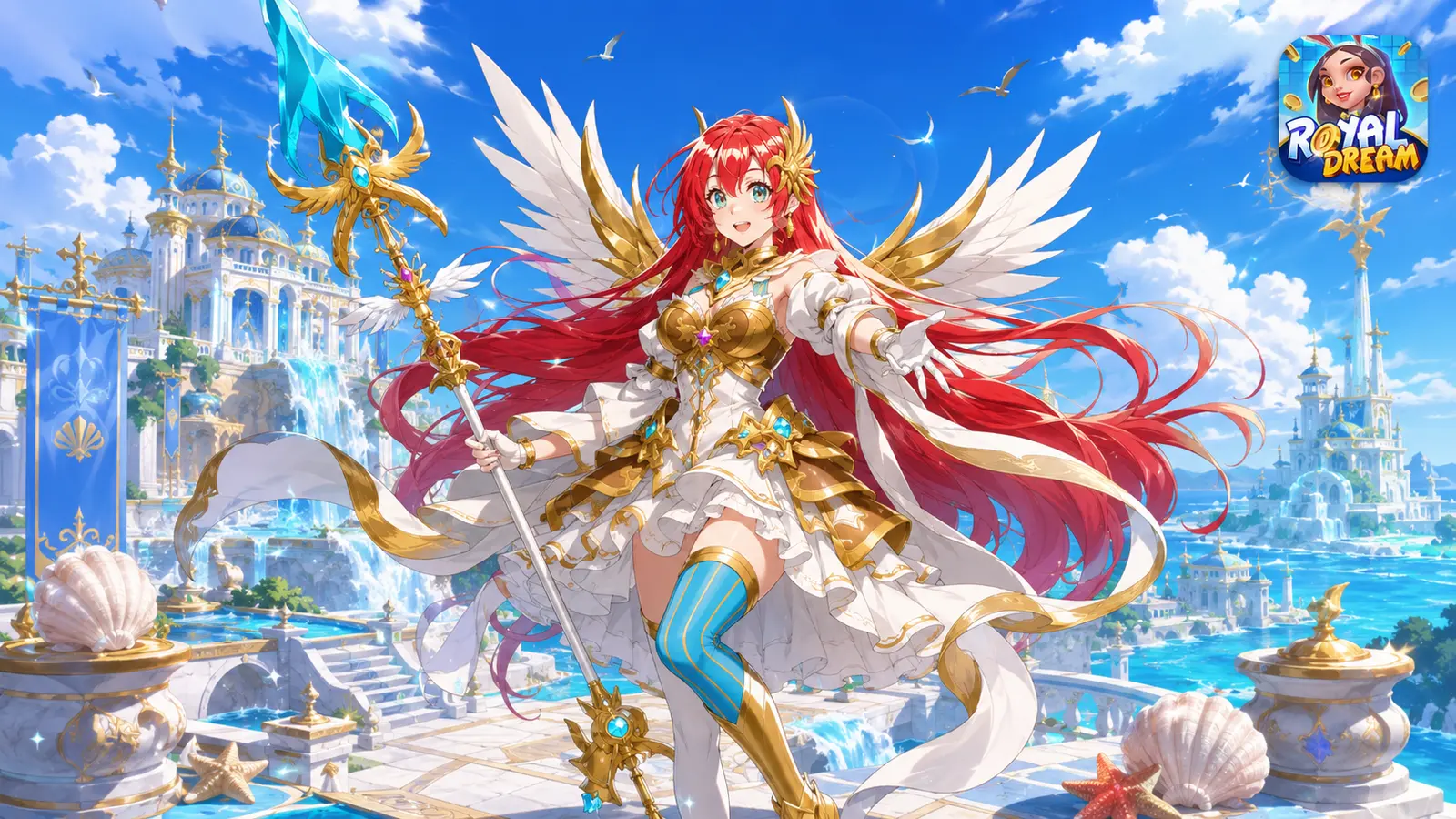 Starlight Princess di teras samudra kerajaan langit